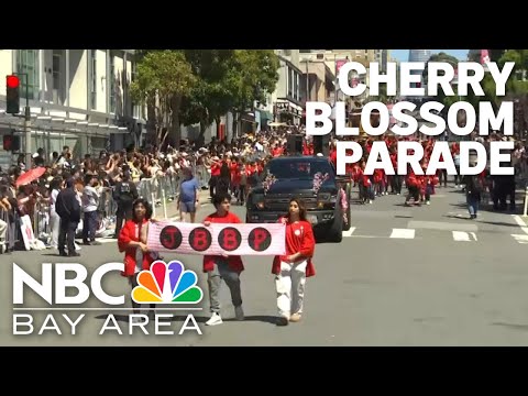 Watch: San Francisco's 57th Annual Cherry Blossom Festival Parade