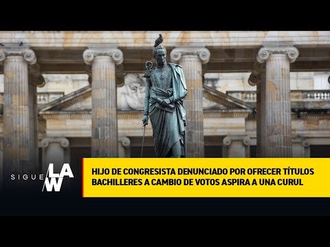 Hijo de congresista denunciado por ofrecer títulos bachilleres a cambio de votos aspira a una curul