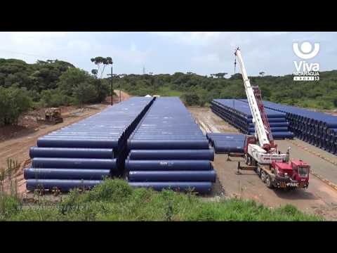 Avanza un 93% el mega proyecto de agua potable en Bluefields, Caribe Sur