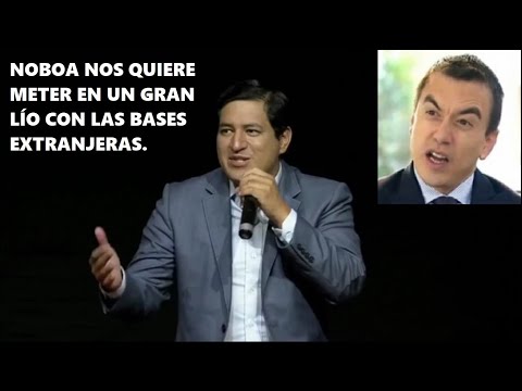 Andrés Arauz revela el secreto de las bases de Daniel Noboa