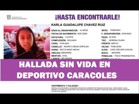 #JusticiaParaKarla estudiante de 15 años, en Tlalnepantla, Edomex