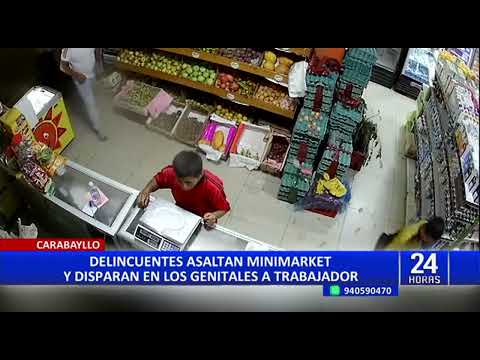 Asaltan minimarket de Carabayllo por quinta vez: le dispararon a trabajador en los genitales