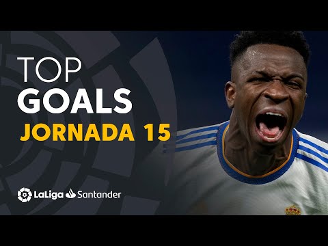 Todos los goles de la jornada 15 de LaLiga Santander 2021/2022