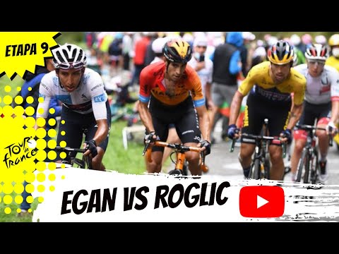 ?Tadej POGACAR gana etapa 9 del tour de FRANCIA 2020 EGAN Bernal cerca y Primoz ROGLIC líder