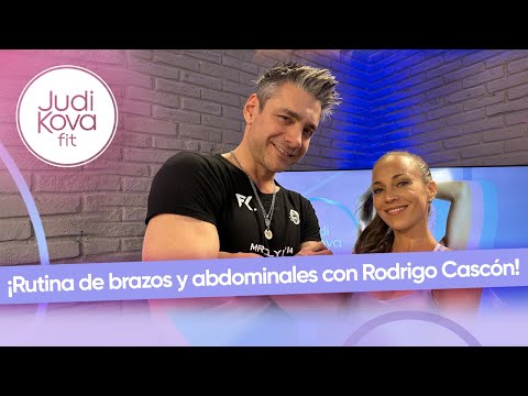 Rutina de brazos y abdominales con Rodrigo Cascón - #JudiKovaFit Episodio 26