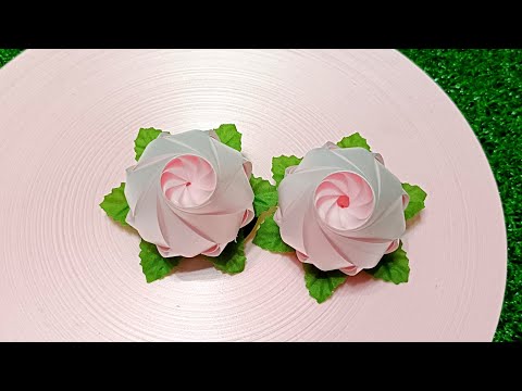 วิธีพับเหรียญโปรยทานดอกกุหลาบ