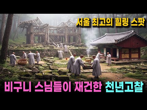 서울 한복판 비구니 스님들의 사찰 | 폐허가 된 천년고찰을 일으킨 비구니 스님들 | 북한산 계곡에 둘러싸인 조용하고 아늑한 힐링 문화공간 진관사의 역사와 풍경