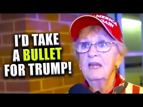 Uh-Oh! MAGA Granny Drank Too Much Of The Trump Kool-Aid