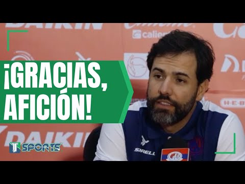 El AGRADECIMIENTO de Gustavo Leal a la AFICIÓN del Atlético de San Luis, tras GOLEAR al Puebla