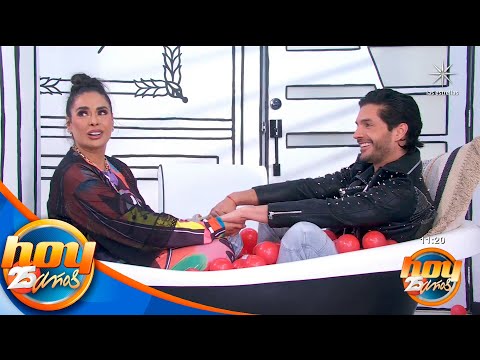 Galilea Montijo se mete a 'La Tina' con Daniel Elbittar  | Programa Hoy