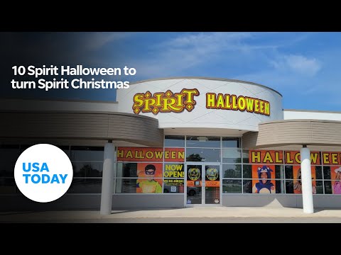 Spirit Halloween to transform 10 of its locations into Spirit Christmas | USA TODAY