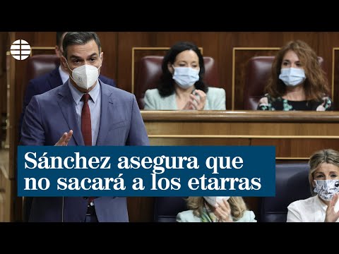 Sánchez asegura rotundo que no sacará a 200 etarras de la cárcel