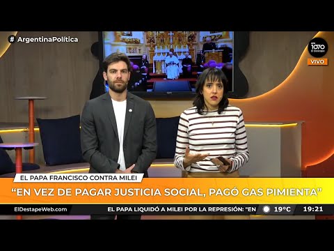 MUCHA BRONCA EN EL GOBIERNO CONTRA EL PAPA FRANCISCO | Argentina Política con Carla, Jon y Cristian