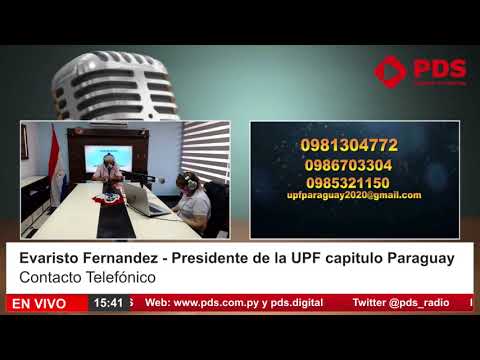 Estuvimos en Comunicación con Evaristo Fernández - Presidente de la UPF capítulo Paraguay