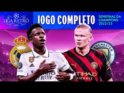 REAL MADRID 1X1 MANCHESTER CITY | JOGO COMPLETO COM IMAGENS | SEMIFINAL 2022/23