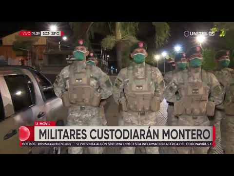 Militares custodiarán el municipio de Montero por aire y tierra