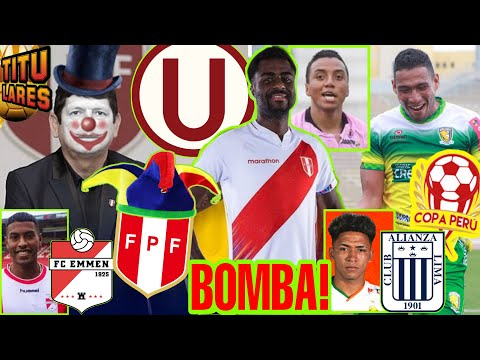 RAMOS y VILLAMARIN a UNIVERSITARIO | CARDENAS LE GUSTA ALIANZA | FPF y LOZANO | ARAUJO | COPA PERÚ