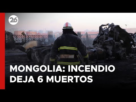 MONGOLIA | Incendio en un edificio deja 6 muertos