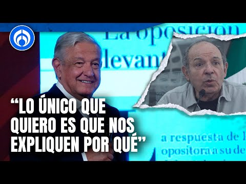 Aguilar Camín le responde a AMLO: “¿Por qué aumentaron porcentaje de representación?”