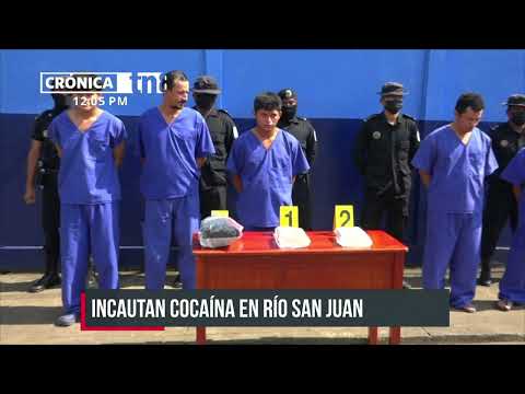 Policía Nacional detiene a presuntos delincuentes en Río San Juan - Nicaragua