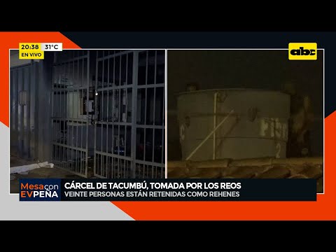 Cárcel de Tacumbú bajo dominio de los reclusos