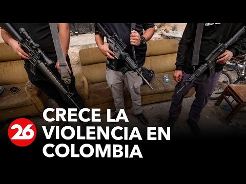Crece la violencia en Colombia