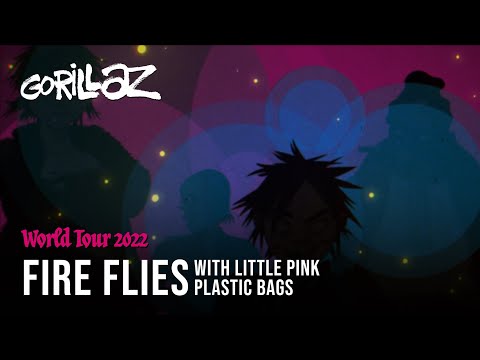 Gorillaz - Fire Flies/Little Pink Plastic Bags (World Tour 2022 Visual)