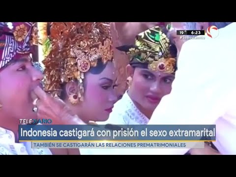 Sexo extramarital será castigado con cárcel en Indonesia