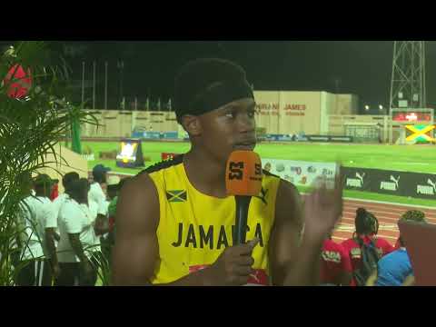 Breaking Bolts records | Nickecoy Bramwell | Boys 400 Meter Dash Under 17 Interview.