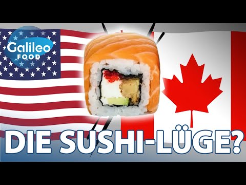 USA oder Kanada: Wer hat's erfunden? Die CALIFORNIA ROLL kommt nicht aus JAPAN?! | Galileo Food