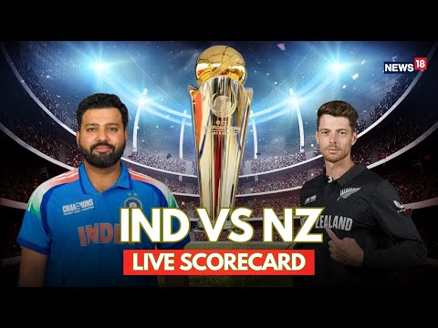 IND vs NZ Live Updates | ICC Champions Trophy 2025 Match Today | India Vs New Zealand | N18G