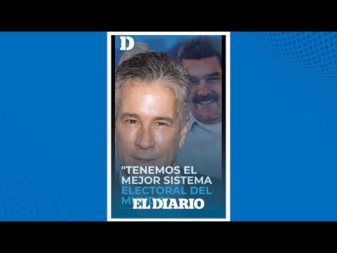 “El mejor sistema electoral del mundo” dijo Fernando Carrillo sobre Venezuela I El Diario