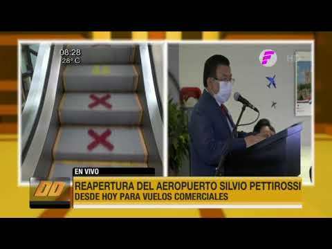 Reabren el aeropuerto Silvio Pettirossi después de siete meses