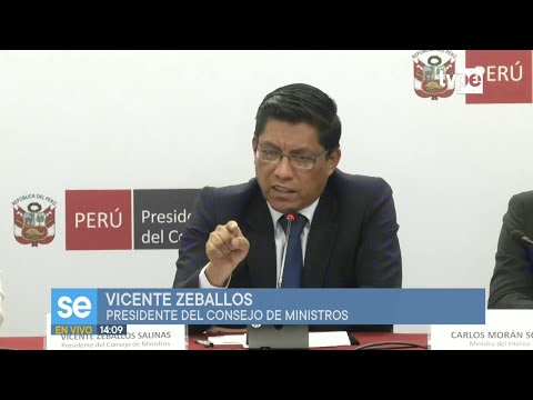 Vicente Zeballos extrañado con demanda de Odebrecht contra el Estado peruano