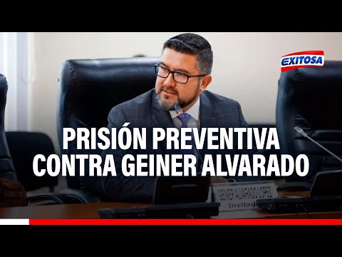 Geiner Alvarado: PJ confirma 36 meses de prisión preventiva contra exministro de Pedro Castillo