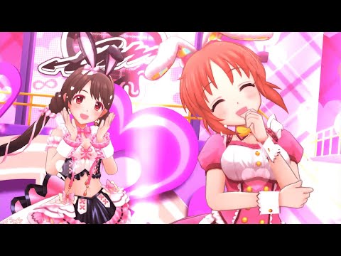 【デレステ】無限L∞PだLOVE♡ / ウサ耳SSR 安部菜々、島村卯月、橘ありす、十時愛梨、緒方智絵里、藤原肇、市原仁奈、矢口美羽