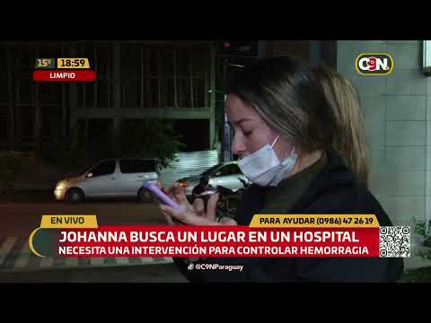 Johanna busca una cama en un hospital