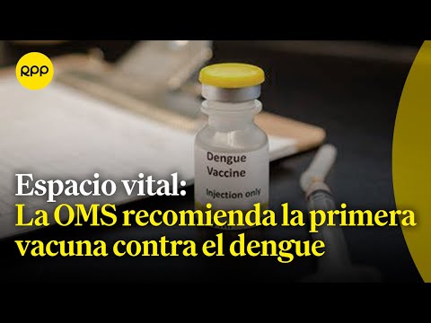 Espacio vital: La OMS recomienda la primera vacuna contra el dengue