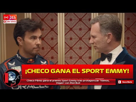 Checo Pérez gana el premio Sport Emmy tras protagonizar ‘Vamos, Vegas’ con Red Bull