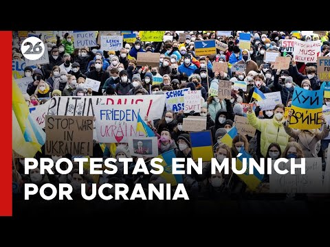ALEMANIA | Nuevas manifestaciones en Munich contra el envío de armas a Ucrania