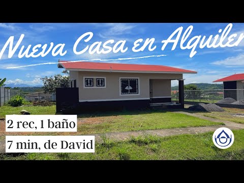 Se alquila casa en Los Algarrobos, a 7 minutos de la Ciudad de David, en Chiriquí. 6981.5000