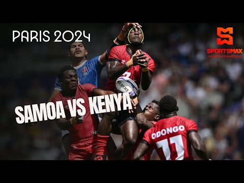 Paris 2024 | Samoa vs Kenya | Men's Rugby Sevens | Highlights & Interviews | SportsMax