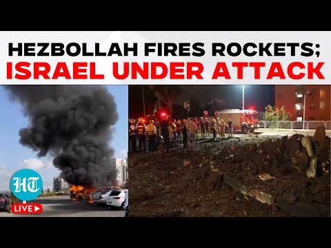 LIVE: Israel Under Attack as Hezbollah Rockets Pound Kfar Fradim on October 7 Anniversary | Hamas