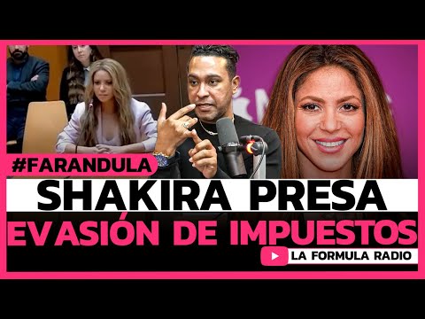 Shakira presa por evasión de impuestos ( Detalles de la audiencia )