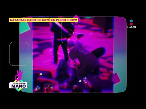 ¡Natanael Cano se cayó en pleno show en Aguascalientes! | De Primera Mano