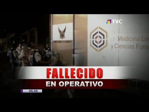 Policía falleció durante un operativo en el cantón El Carmen