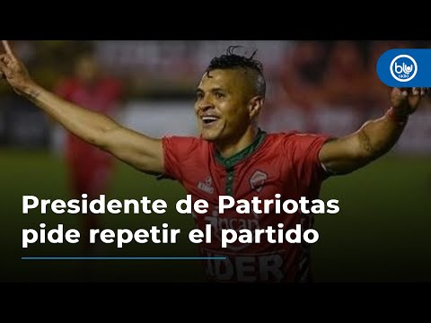 Presidente de Patriotas pide repetir el partido contra Pasto por ausencia del VAR