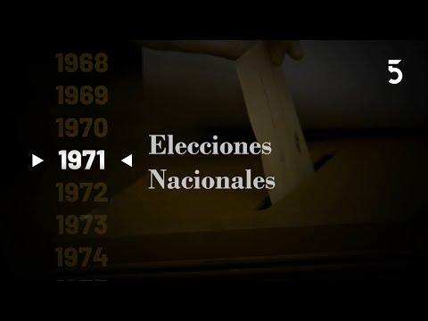 Hacia los 50 años del golpe de Estado -  Elecciones de 1971