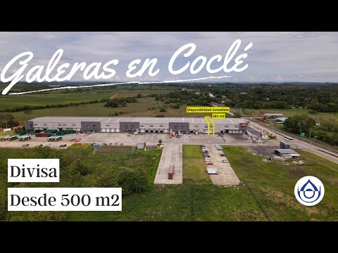 Galeras Comerciales “clase A” en Divisa Coclé! Conoce Centrales Parque Logístico. 6981.5000