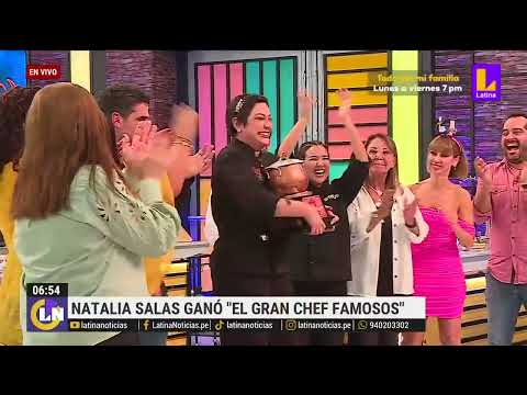 Natalia Salas gana la segunda temporada de El Gran Chef Famosos